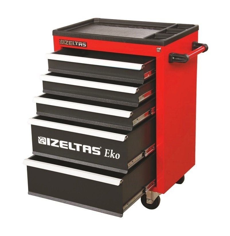 İZELTAŞ  Eko Serisi Takım Dolabı (5 çekmeceli) (BOŞ) 8243 32 1005