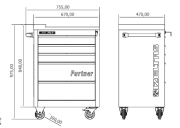 İZELTAŞ PARTNER SERİSİ  (5 ÇEKMECE) (BOŞ) 8235 32 6005