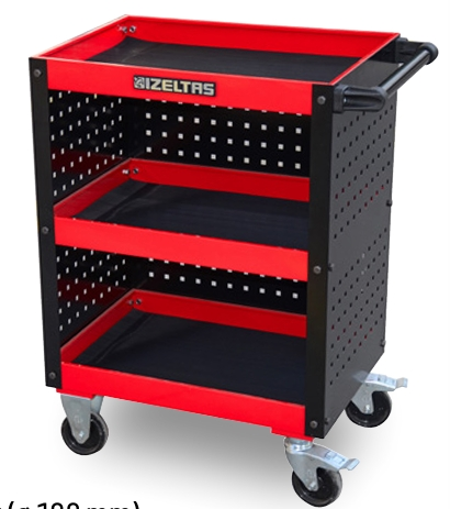 İZELTAŞ  Demonte Mini Servis Arabası (KAPALI)  8550 34 8002