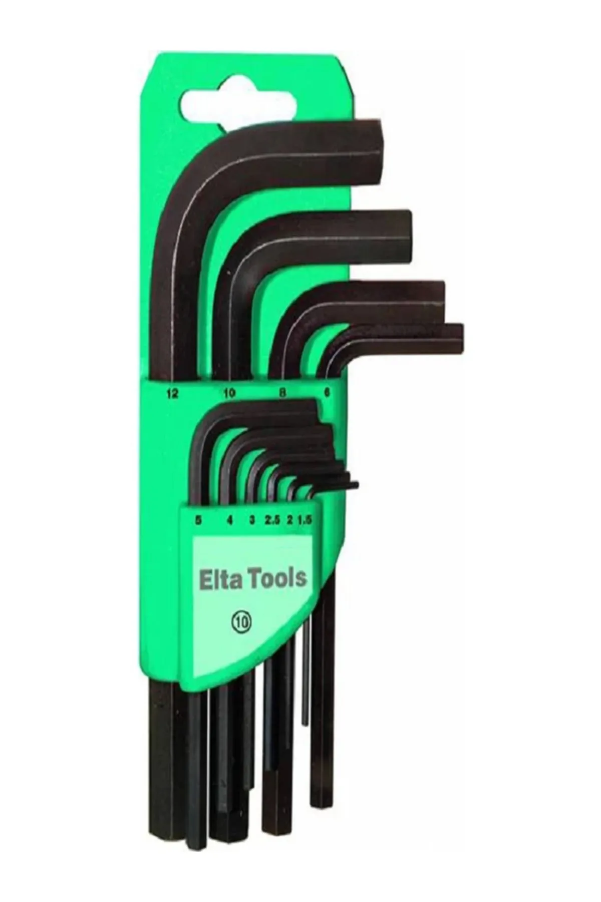 ELTA  10'lu Allen Anahtar Takım Altı Köşe Standart Boy (mm)  4908 00 3110