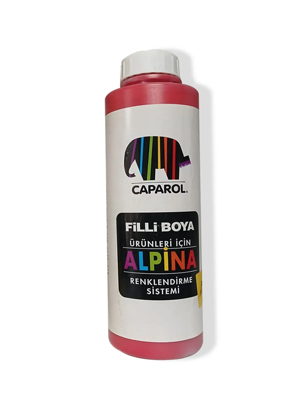 FİLLİ BOYA Alpina Renklendirme Sistemi Renk Tüpü (ars ) (ROSE) 0,6 Lt