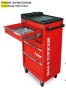 İZELTAŞ  Partner Mobil Takım Dolabı (5 Çekmeceli)  118 PARÇA FULL DOLU 8235 00 6121