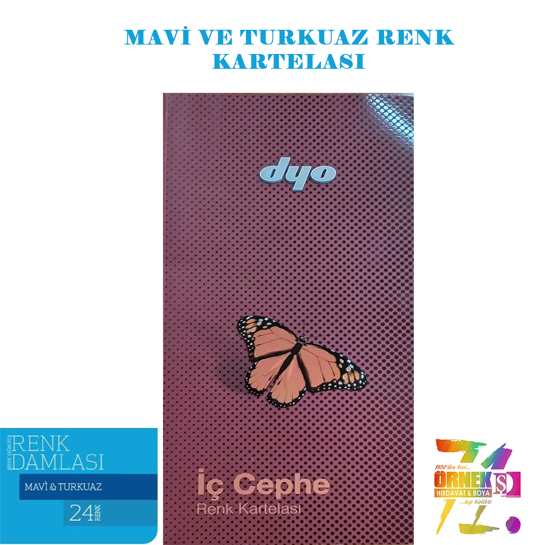 İÇ CEPHE MAVİ VE TURKUAZ KARTELASI