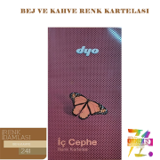 İÇ CEPHE BEJ VE KAHVE KARTELASI