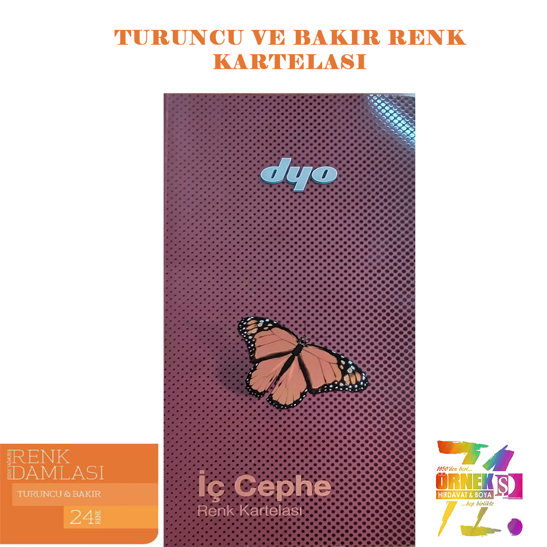 İÇ CEPHE TURUNCU VE BAKIR KARTELASI